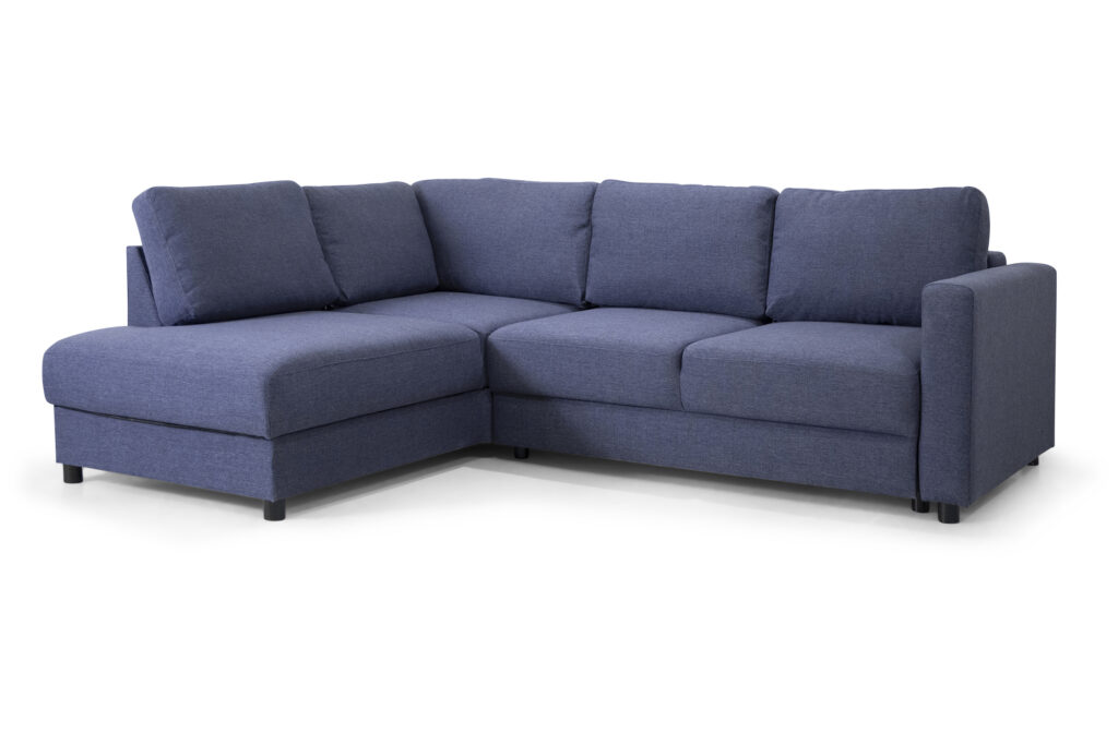 mørkeblå sofa