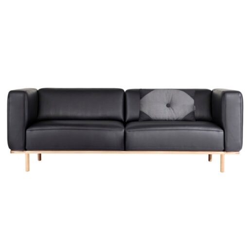 Andersen Furniture A1 2,5-personers sofa - sort læder