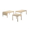 Andersen Furniture Classic Sofabord - 80 x 80 cm - eg hvidolie