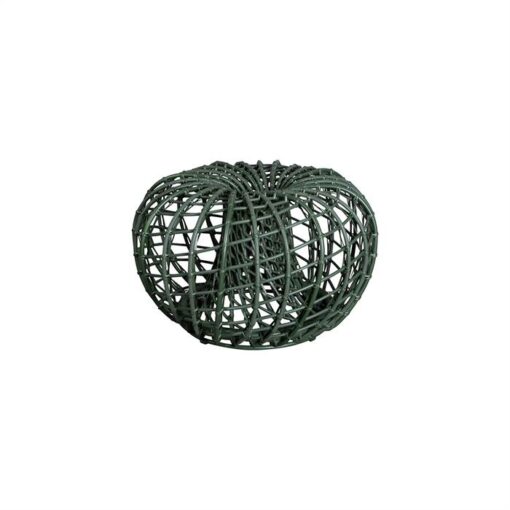 Cane-line Nest fodskammel / sofabord - Dark green - lille