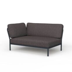 HOUE - LEVEL lounge sofa - Grey - Venstrevendt