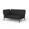 HOUE - LEVEL lounge sofa - Sooty grey - Venstrevendt