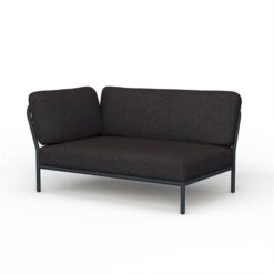 HOUE - LEVEL lounge sofa - Sooty grey - Venstrevendt