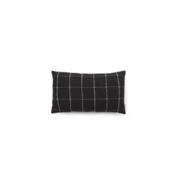 Normann Copenhagen - Flair pude 35x60 cm - Black Grid