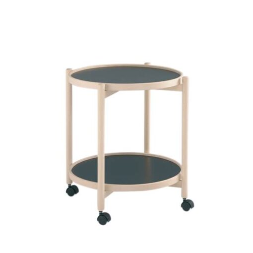 Thomsen Furniture James rullebord - bøg/melamin - Ø50 cm