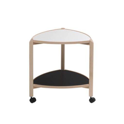 Thomsen Furniture Visit rullebord - bøg/melamin - Lakeret bøg - 55x50x50 cm
