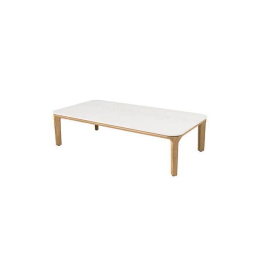 Cane-Line Aspect sofabord - 120x60 cm - Teak stel - Flere varianter