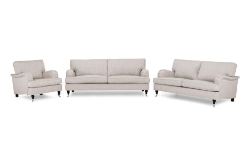 Howard Classic Sofagruppe (3,5+3 Pers. Sofa Og Lænestol), Beige