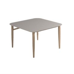 Thomsen Furniture - Katrine sofabord - Firkantet - 80x128 cm - Sort Nano