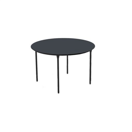 Thomsen Furniture - Katrine sofabord - Rund - Ø:60 cm - Granitgrå stenlook