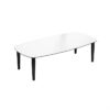 Thomsen Furniture - Katrine sofabord - Bådform - 80x128 cm - Granitgrå stenlook