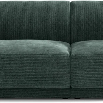2-personers sofa Micadoni Miley, chenille Haga 78 petrol, B180 D90 H70, 40.000 Martindale, OEKO-TEX