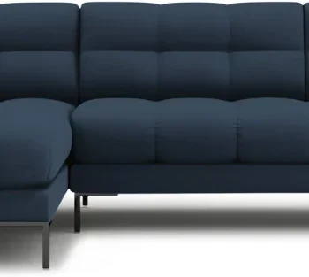 Chaiselongsofa/hjørnesofa Micadoni Mamaia venstrevendt blå 293x185 cm Neve 77 strukturstof