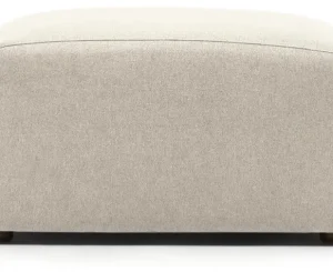 Fodskammel/puf Kave Home Neom beige 75x65x40 cm