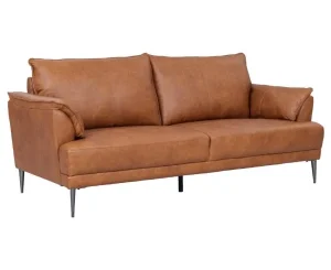 Furnhouse Soul 3 pers. læder cognac 195x90x85cm