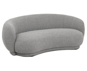 Homeville Garda 2 pers. stof grå 191x93x73cm