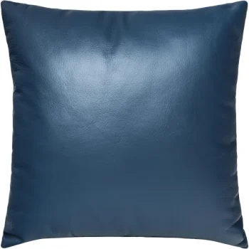 Homeville Pude læder blå 38x38cm 38x38cm