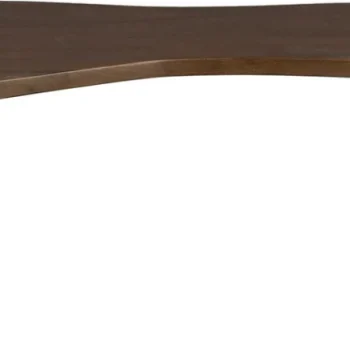 Sofabord Dutchbone Tilon 110x60x40 cm mørkebrun mangotræ kaffebord asymmetrisk