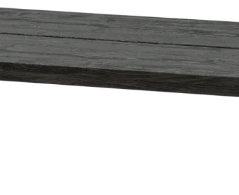 Sofabord WOOOD Lion Collection mørkebrun MDF 140x60x25 cm