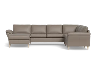 Symfoni 2019 hjørnesofa med chaiselong - Grå - L:349 cm