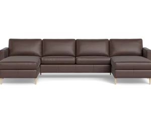 Symfoni 2019 sofa med chaiselonger - Brun - L:384 cm