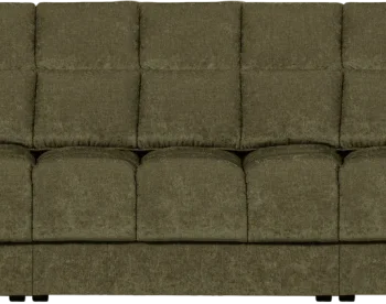 WOOOD Second Date 3-personers sofa grøn polyester stof
